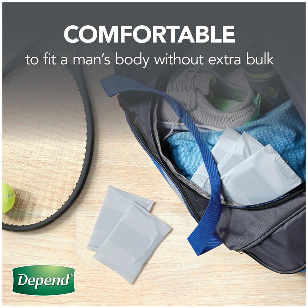 Depend Incontinence Shields for Men - 35641-Pack - LL Medico