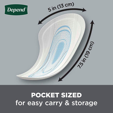Depend Incontinence Shields for Men - 35641-Pack - LL Medico