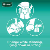 Depend Maximum Protection Briefs with Tabs - 35458-Pack - LL Medico