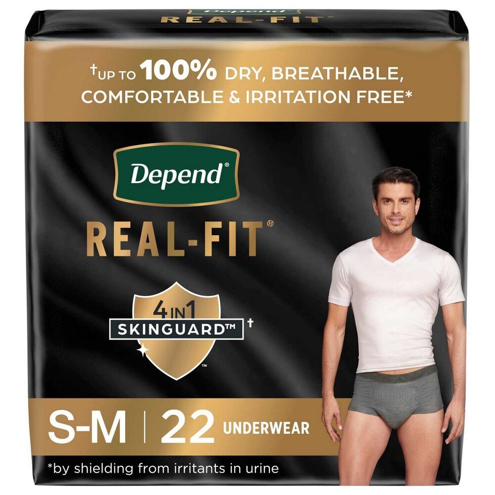 Depend Real Fit Absorbent Underwear for Men, Maximum - 50976-Pack - LL Medico