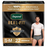 Depend Real Fit Absorbent Underwear for Men, Maximum - 50976-Pack - LL Medico
