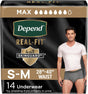 Depend Real Fit Absorbent Underwear for Men, Maximum - 55426-Pack - LL Medico