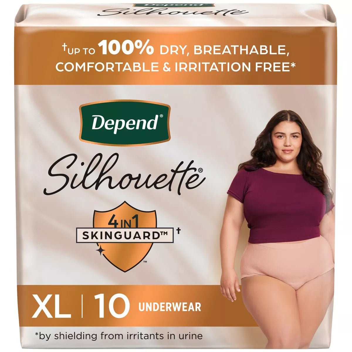 Depend Women's Silhouette Incontinence Underwear - 55425-Pack - LL Medico