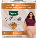 Depend Women's Silhouette Incontinence Underwear - 55425-Pack - LL Medico