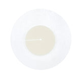 DermaRite Bordered Foam Waterproof Dressing, Fenestrated, Sterile, 4" Round, 2" Pad - 00288E-Single - LL Medico