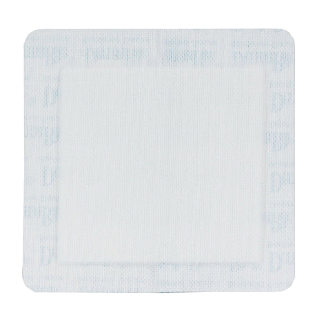 DermaRite Bordered Gauze, Island Adhesive Dressing, White, Gauze, Sterile, 4" x 8" - 11480-Single - LL Medico