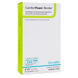 Dermarite ComfortFoam Border Foam Dressing, Waterproof, Silicone Adhesive, Sterile - 43250-Box - LL Medico
