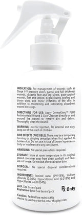 DermaRite DermaKlenz Plus Antimicrobial Wound Cleanser Spray, Non-Sterile, 8 fl oz - 00257-Single - LL Medico