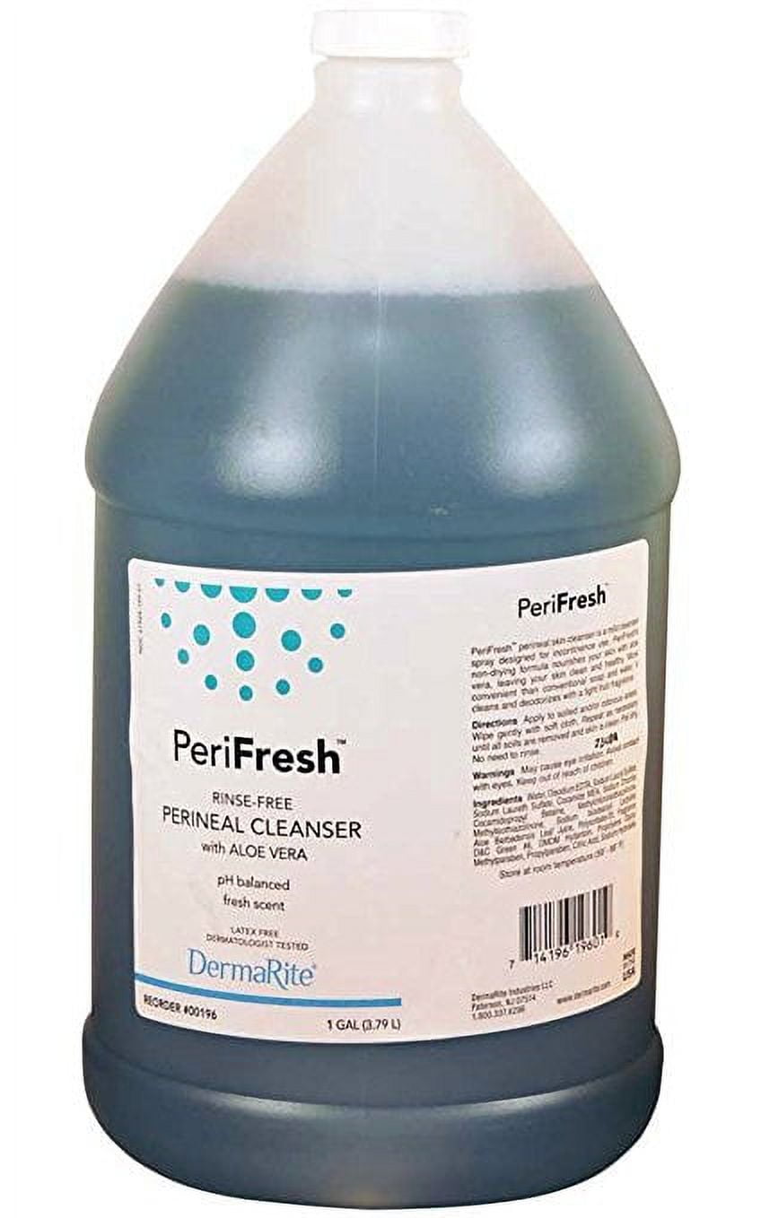 Dermarite PeriFresh Rinse-Free Perineal Cleanser, 1 gallon - 196 - LL Medico