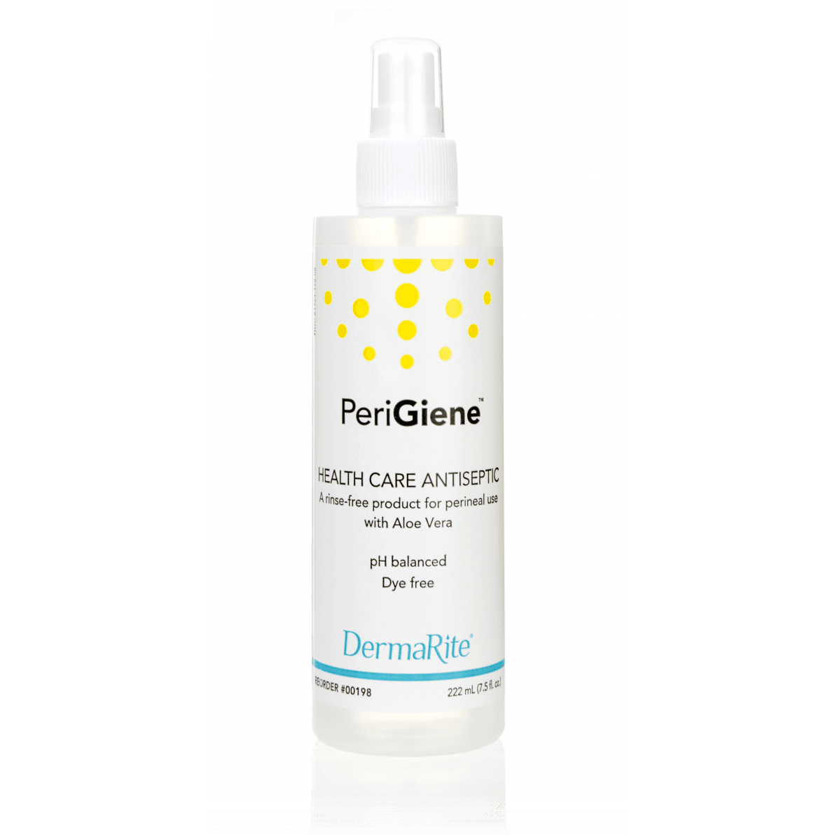 Dermarite PeriGiene Rinse - Free Perineal Antiseptic Cleanser, 8 oz - 198 - LL Medico