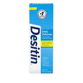 Desitin Daily Defense Diaper Rash Cream, 4-ounce Tube - 58232007193-Single - LL Medico