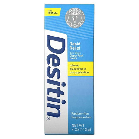 Desitin Rapid Relief Diaper Rash Cream - 10074300003013-single - LL Medico