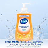 Dial Professional Antibacterial Defense Liquid Hand Soap with Aloe, Gold, 11 fl oz, Box of 12 - DIA35470-Box - LL Medico