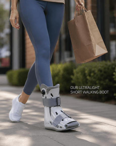 DJO Aircast AirSelect Short Pneumatic Air Walker Boot - 01ES-S-Single - LL Medico