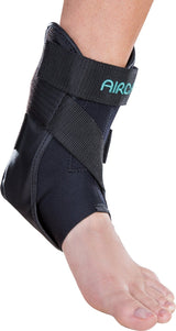 DJO Aircast AirSport Ankle Support with Hook and Loop Closure, Left - 02MSL-Single - LL Medico
