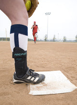 DJO Aircast AirSport Ankle Support with Hook and Loop Closure, Left - 02MSL-Single - LL Medico