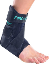 DJO Aircast AirSport Ankle Support with Hook and Loop Closure, Right - 02MSR-Single - LL Medico