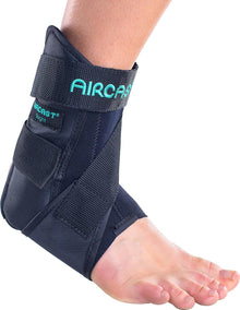 DJO Aircast AirSport Ankle Support with Hook and Loop Closure, Right - 02MSR-Single - LL Medico