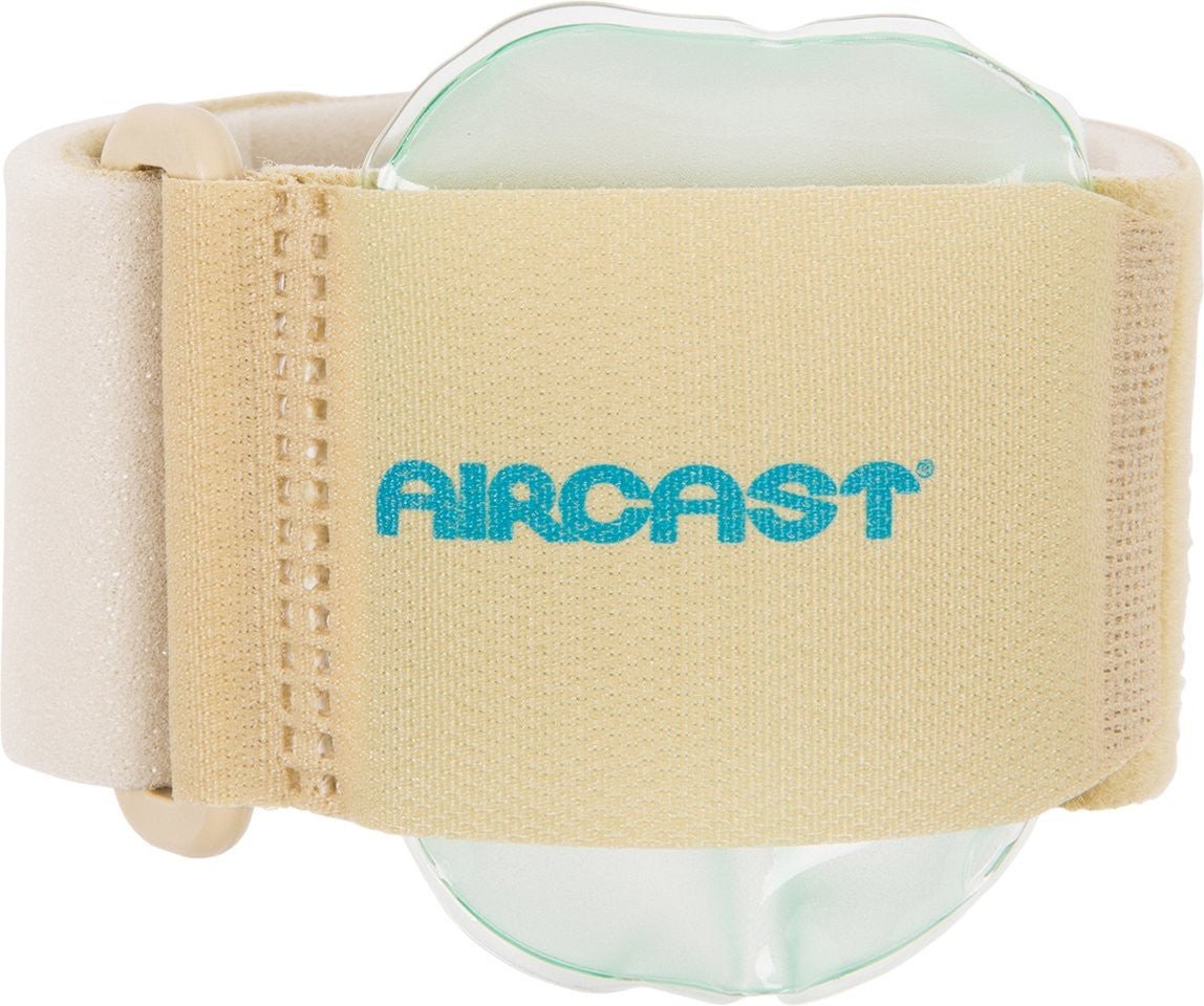DJO Aircast Pneumatic Tennis Elbow Support, One Size Fits Most - 05A-B-Single - LL Medico