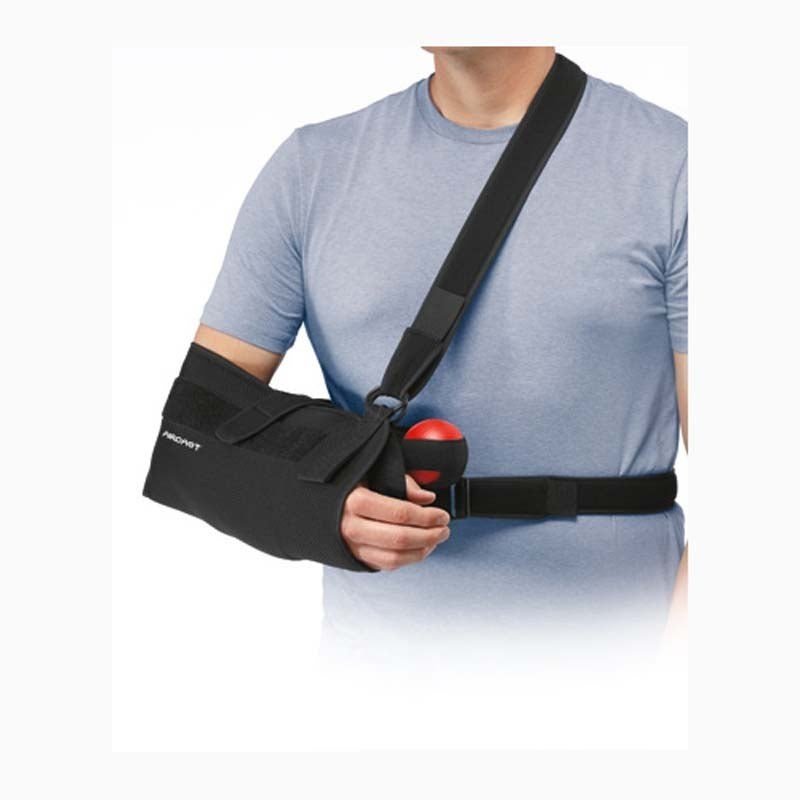 DJO Aircast Quick-Fit Shoulder Immobilizer, One Size Fits Most - 06AB-Single - LL Medico
