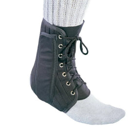DJO ProCare Lace-Up Ankle Brace with Support Stays - 79-81313-Single - LL Medico