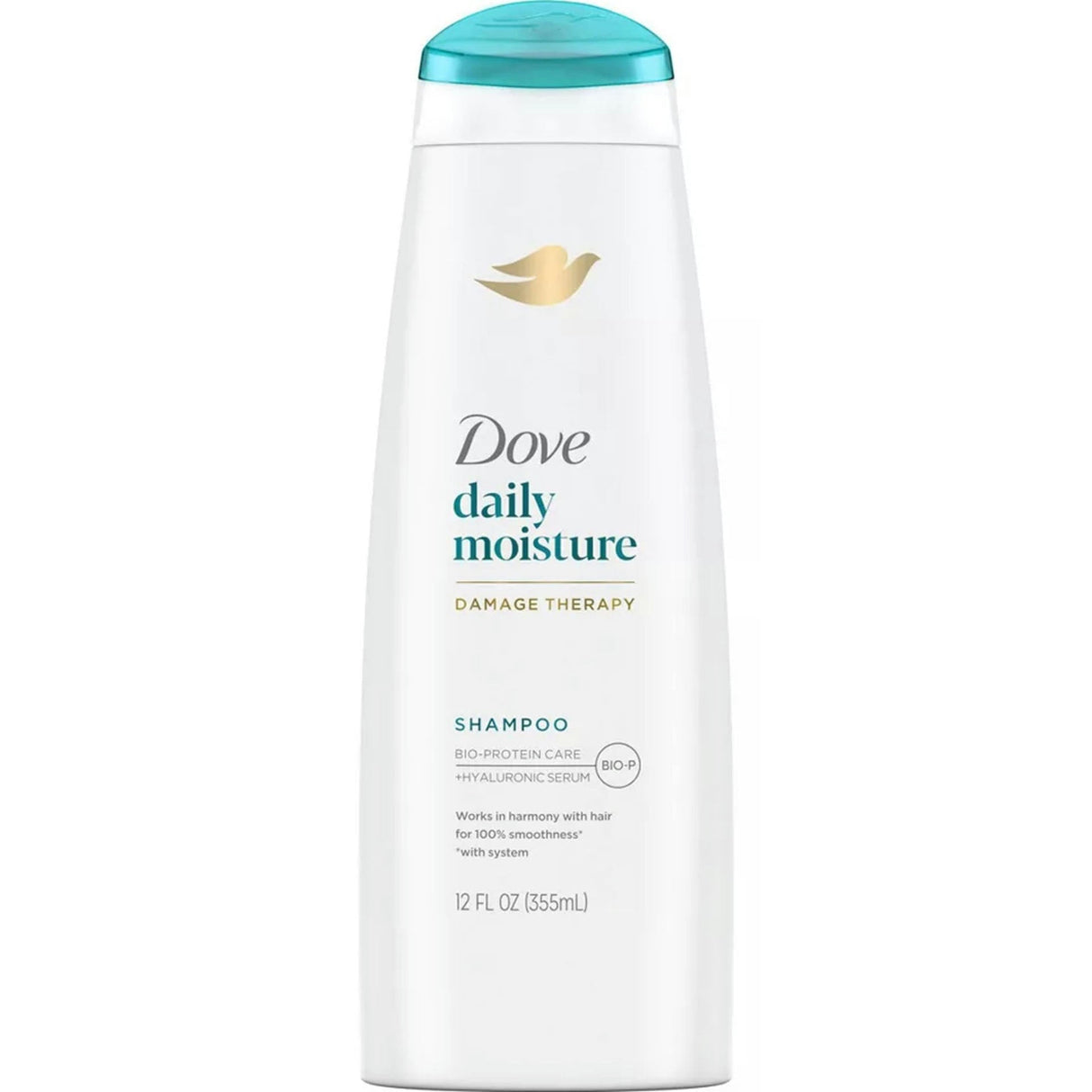 Dove Daily Moisture Damage Therapy Shampoo, 12-ounce bottle - 07940086660-Single - LL Medico