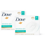 Dove Sensitive Skin Bar Soap, Unscented, 4.5 oz - DVOCB613789-Single - LL Medico