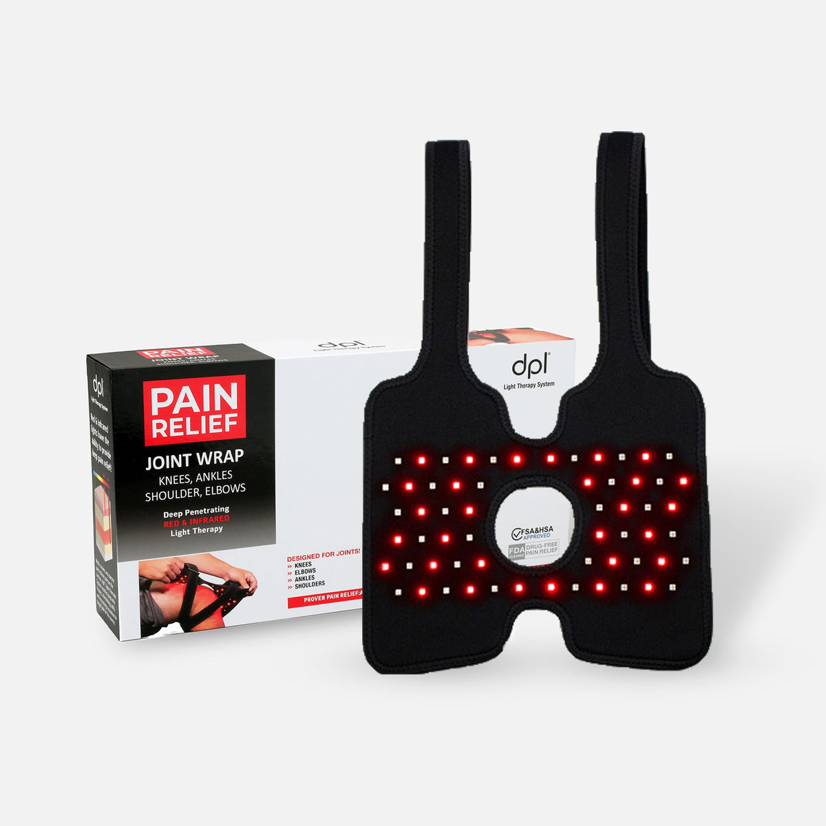 dpl Joint Wrap LED Light Therapy Device, Pain Relief - FLJOINT - LL Medico