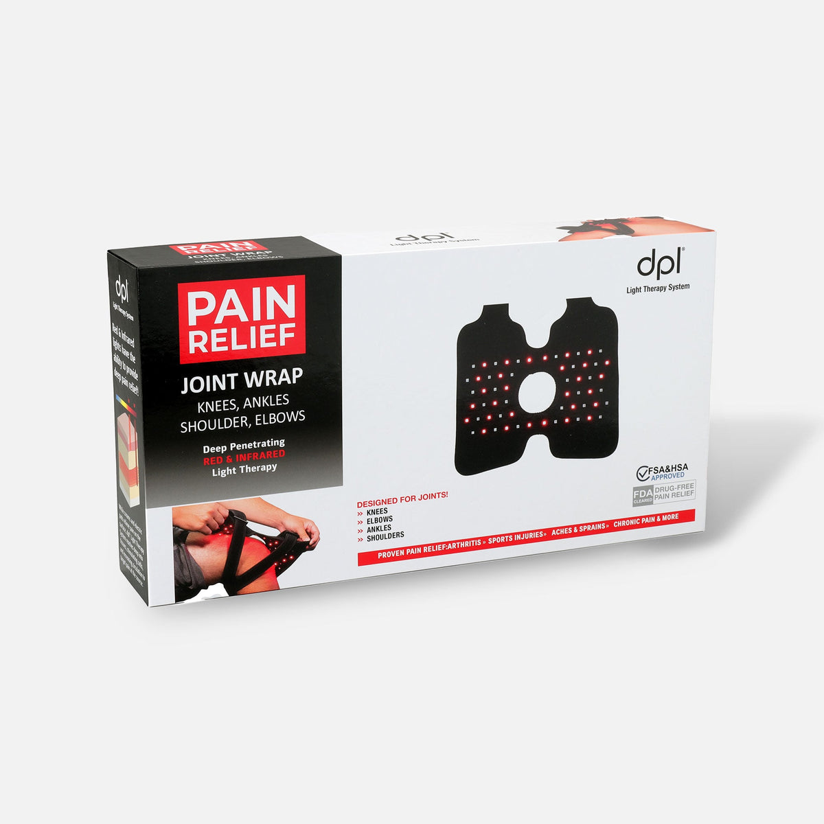 dpl Joint Wrap LED Light Therapy Device, Pain Relief - FLJOINT - LL Medico