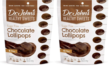 Dr. John's Candies Sugar Free Lollipops - 4056-Bag - LL Medico