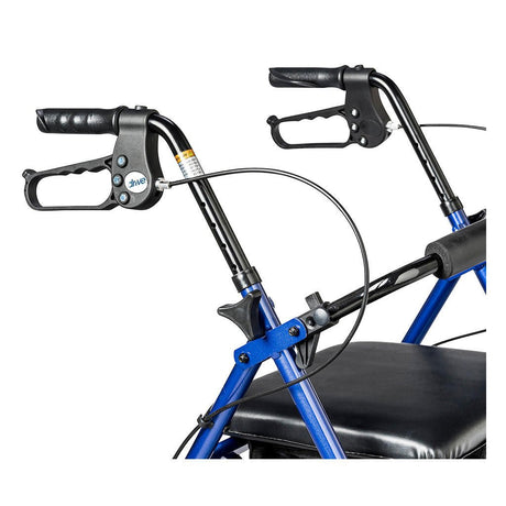 Drive Adjustable Height Rollator, Blue - RTL10261BL - LL Medico