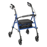 Drive Adjustable Height Rollator, Blue - RTL10261BL - LL Medico