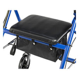 Drive Adjustable Height Rollator, Blue - RTL10261BL - LL Medico