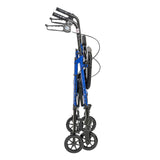 Drive Adjustable Height Rollator, Blue - RTL10261BL - LL Medico