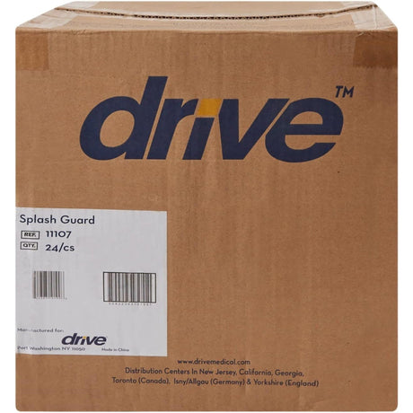 Drive Commode Splash Guard - 11107-Single - LL Medico