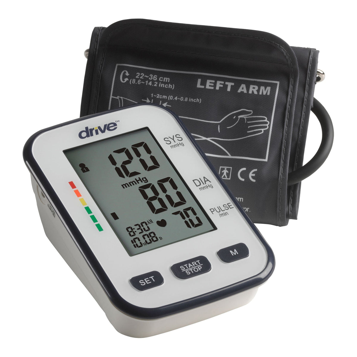 Drive Deluxe Automatic Blood Pressure Monitor, Upper Arm, Medium Cuff - BP3400-Single - LL Medico