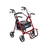 Drive Duet Rollator/Transport Chair, 8" Casters - 795BU - LL Medico