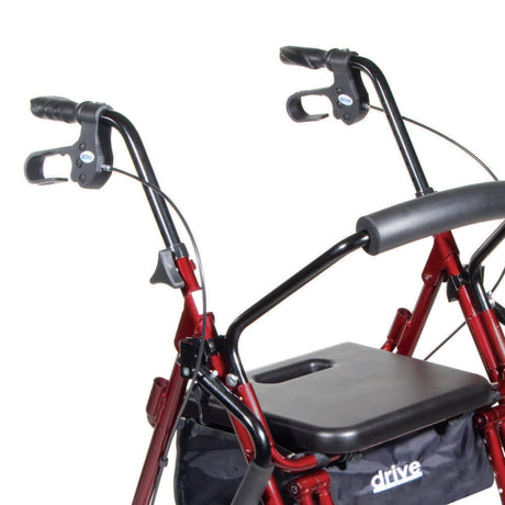 Drive Duet Rollator/Transport Chair, 8" Casters - 795BU - LL Medico