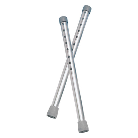 Drive Extended Height Walker Extension Legs with Wheels, 5" - 10108WC-Box - LL Medico