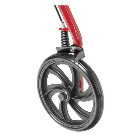 Drive Four Wheel Rollator Walker w/ Fold - Up Removable Back Support - FG10257BL1 - LL Medico