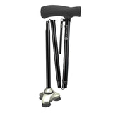 Drive HurryCane Freedom Edition Folding Cane, 30.5 to 37.5 Inch Height - HCANEBKC2 - LL Medico