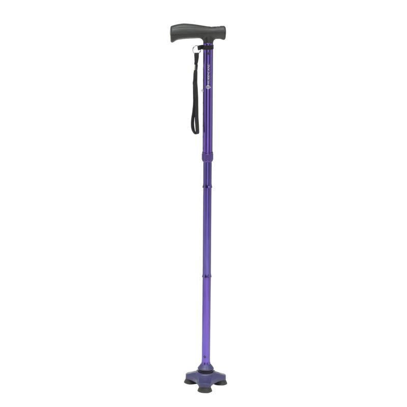 Drive HurryCane Freedom Edition Folding Cane, 30.5 to 37.5 Inch Height - HCANEBKC2 - LL Medico