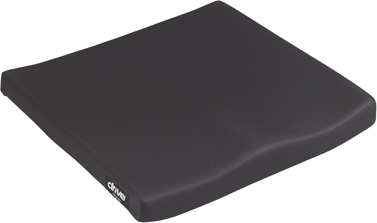 Drive Molded Foam General Use Wheelchair Cushion, Standard, 18" x 16" x 2" - 14887-Case - LL Medico