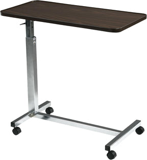 Drive Overbed Table Non-Tilt Top with Adjustment Handle, 28" to 45" Height Range - 13067-Case - LL Medico