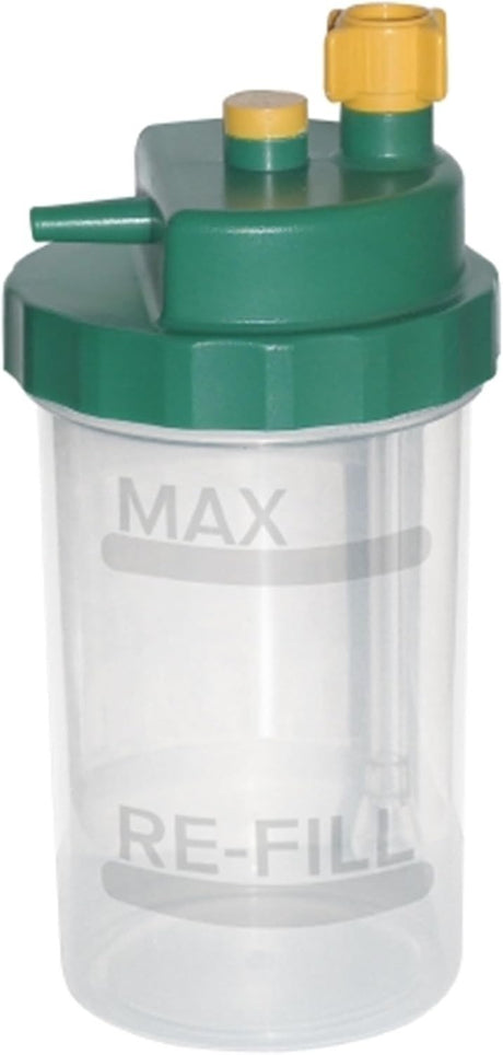 Drive Oxygen Concentrator Humidifier Bottle, 0-15 LPM - HUM001-Single - LL Medico
