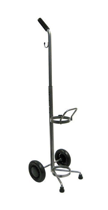 Drive Oxygen Cylinder Cart, Size D/E - 13002SV-6-Single - LL Medico