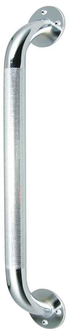 Drive Wall Grab Bar, Knurled Chrome Finish - 12112-3 - LL Medico