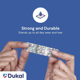Dukal Glitter & Stars Stat Strip Adhesive Bandages, Sterile, Assorted Sizes - 1075413-Box - LL Medico