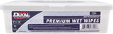 Dukal Premium Wet Wipes, Soft Premoistened, 9" x 13" - 7720-Pack - LL Medico