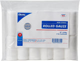 Dukal Rolled Gauze Bandage, Non-Sterile, 3" x 5 Yard, 2-Ply - 403-Box - LL Medico